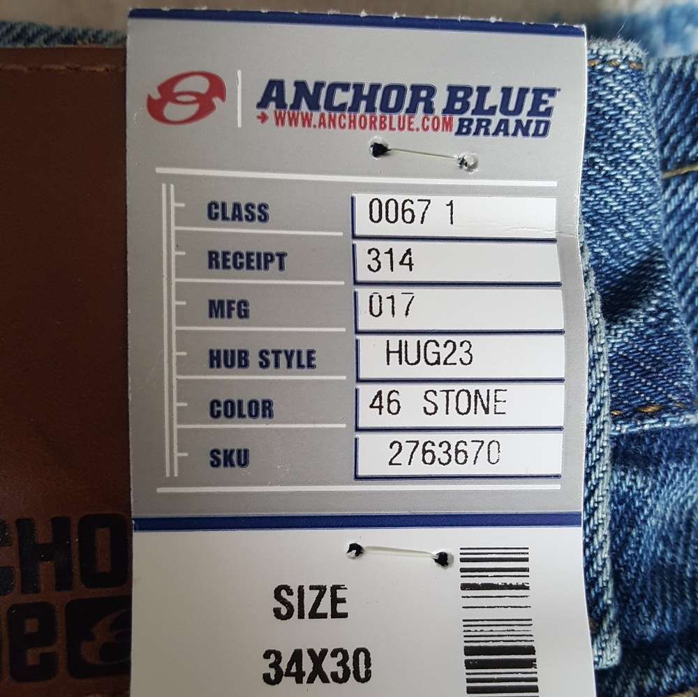 ANCHOR BLUE PANTS